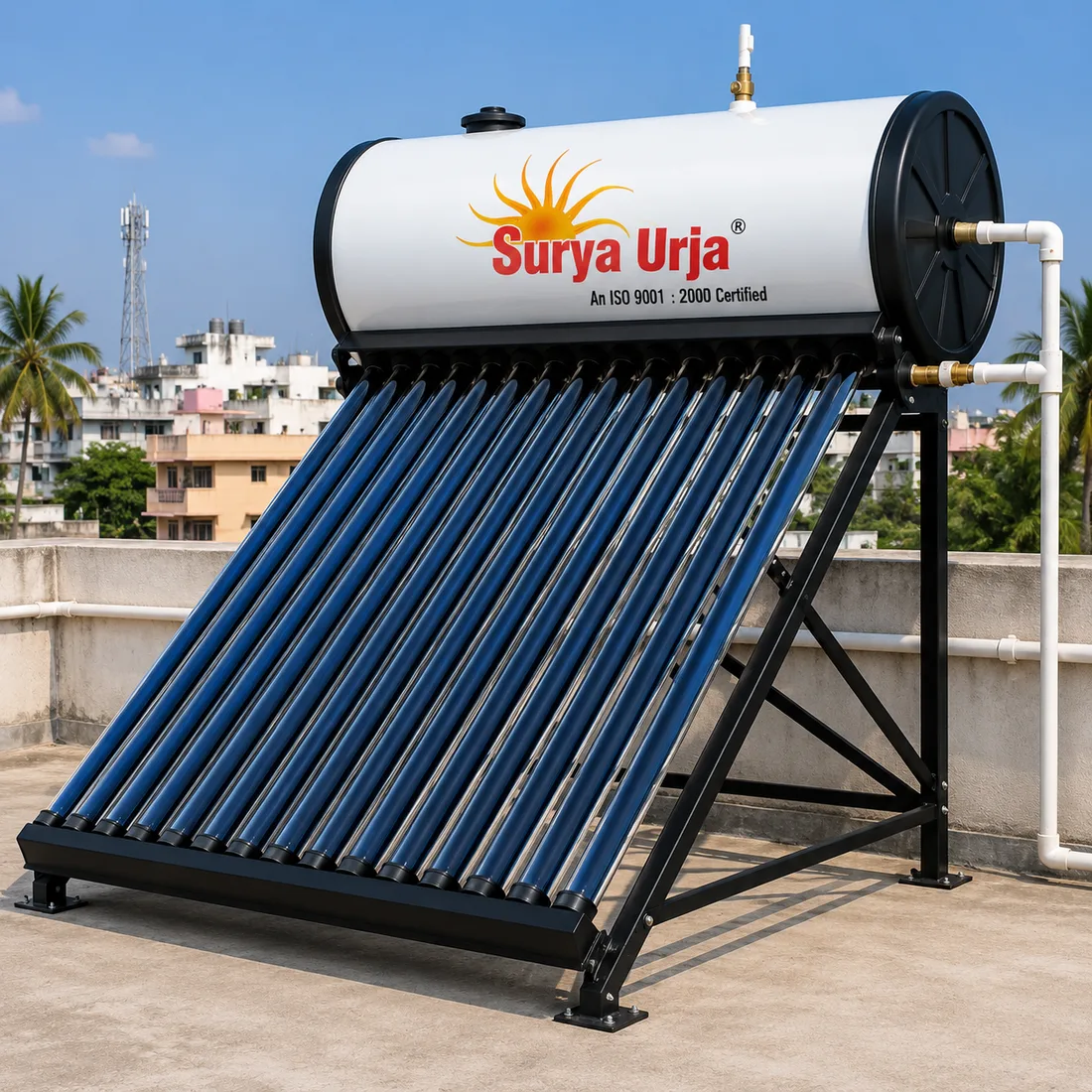 ETC Solar Water Heater