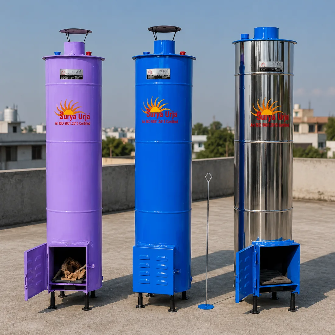 Wood-Fired Water Heater
